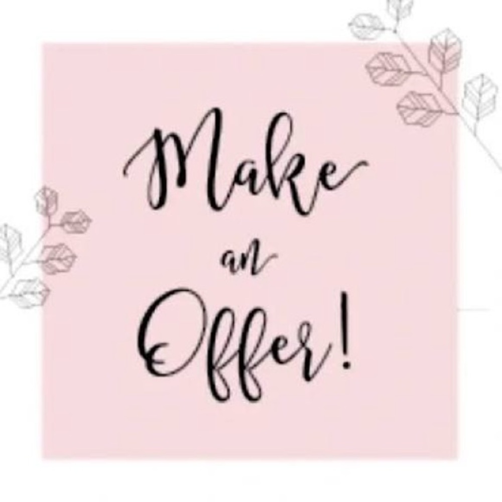 Make an Offer! Pink Graphic Listing Card
